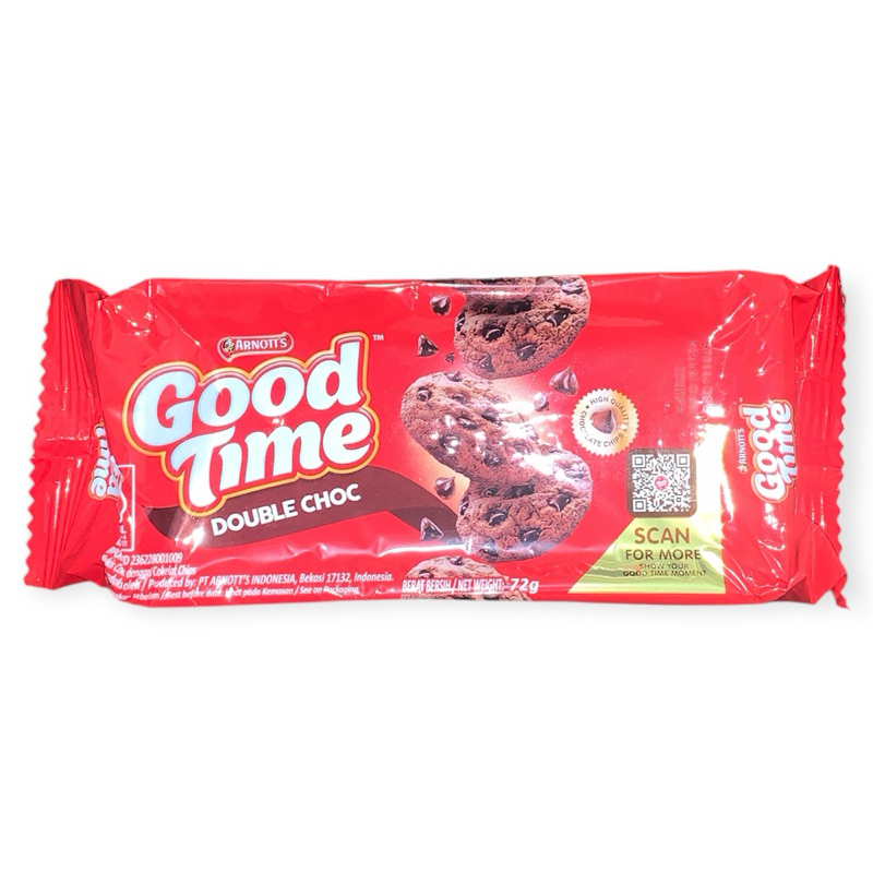 

GOOD TIME - DOUBLE CHOC (72g)