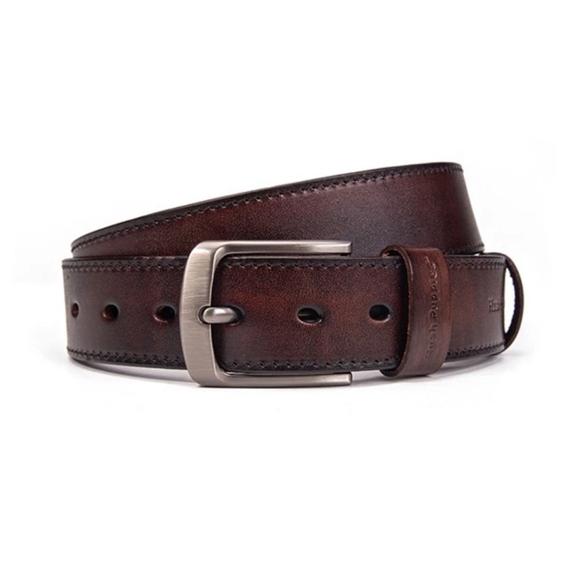 Belt Pin Pria Hush Puppies Original Leather 05