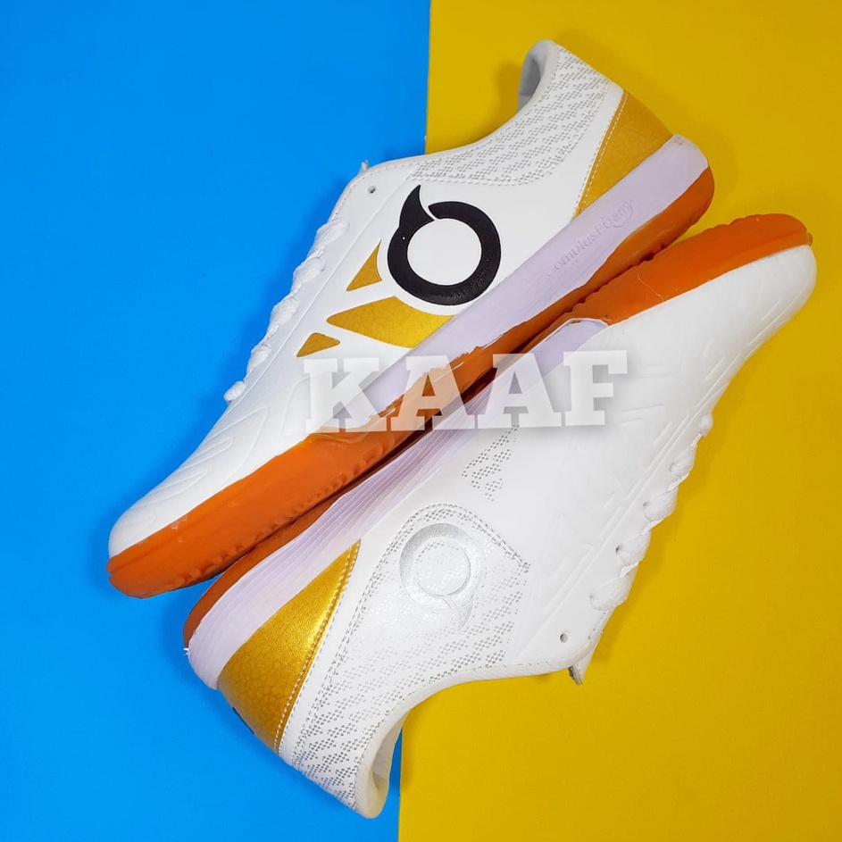 Update Terheboh  Sepatu Futsal Ortuseight Jogosala Marvelous BBS2 White Gold Futsal Ortus Original B