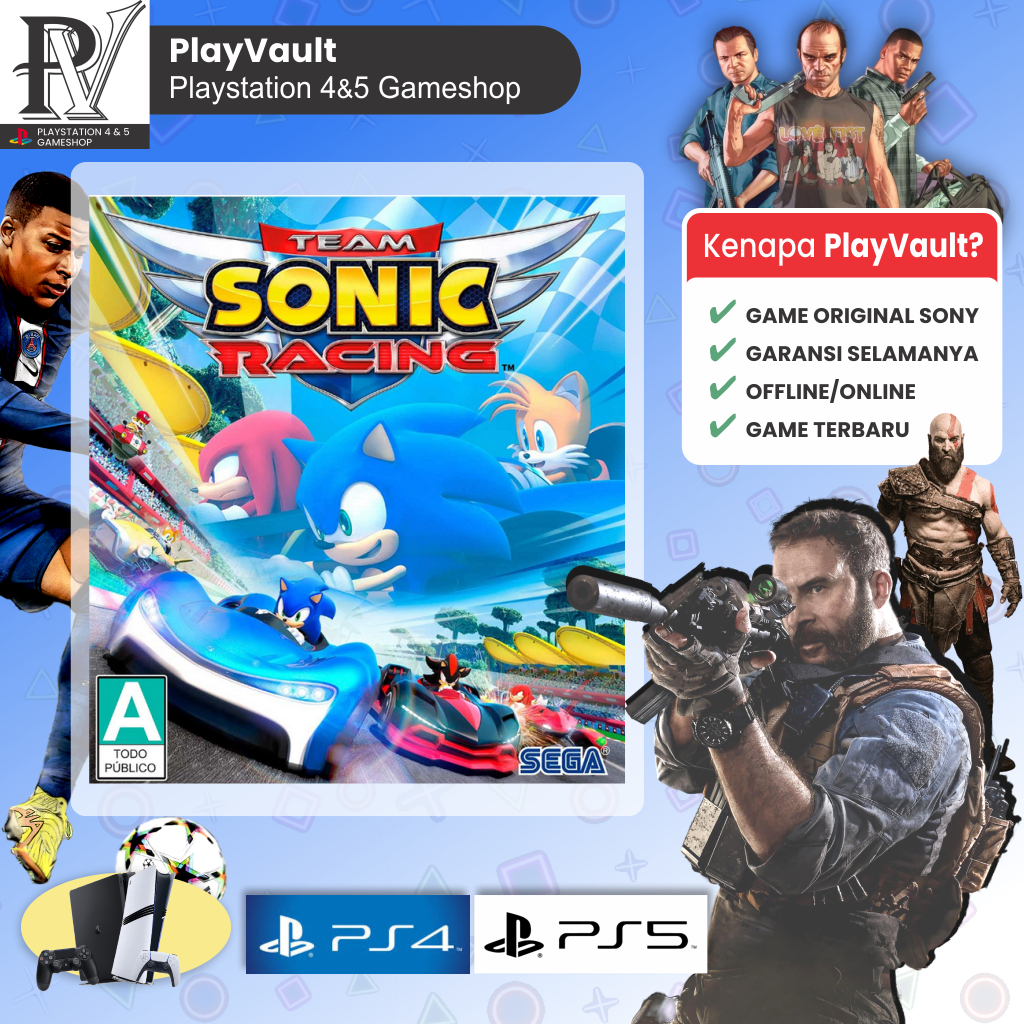 Team Sonic Racing PS4 PS5