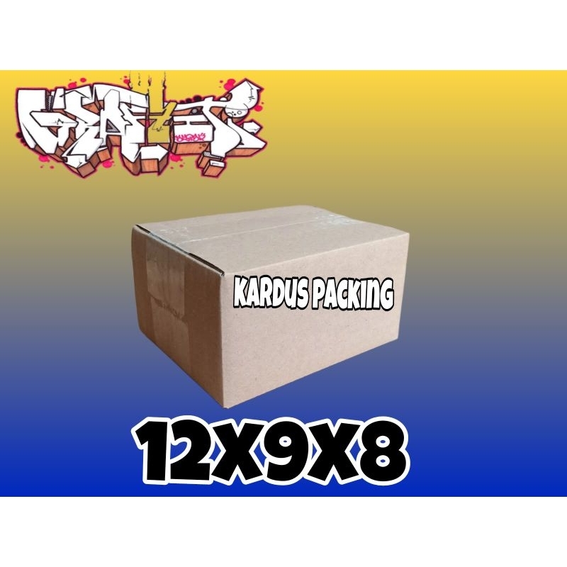 

kardus packing 12x9x8 kardus polos kardus packing