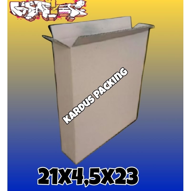 

kardus ukuran 21x4.5x23 kardus packing/kardus murah kardus grosir