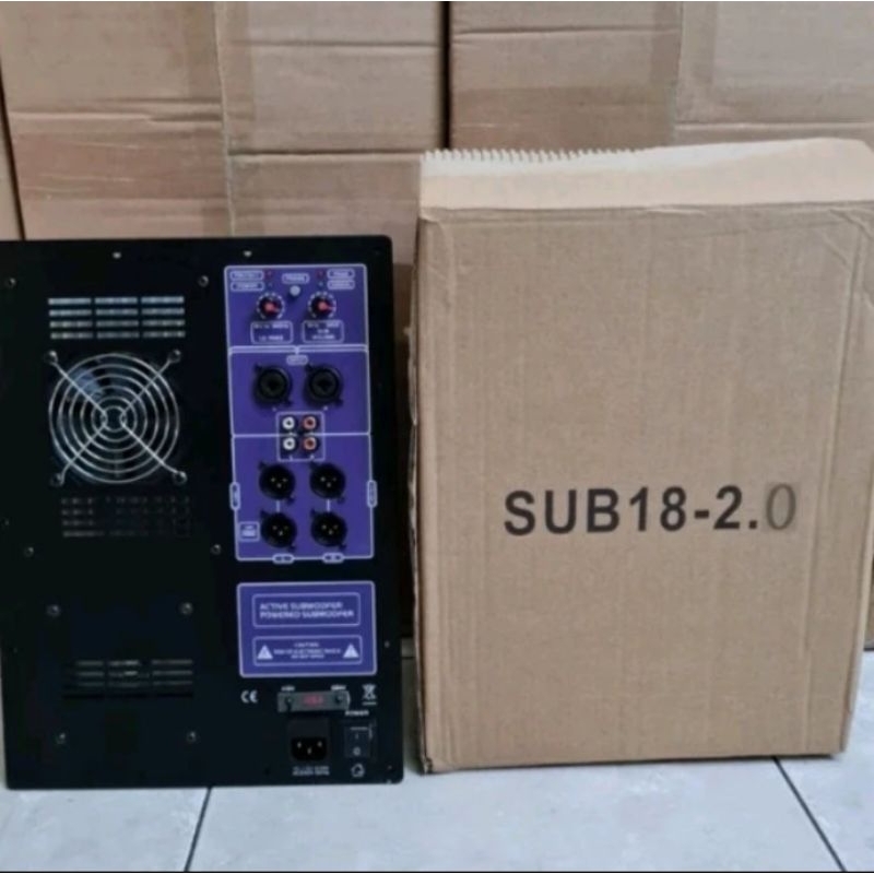 Power Kit Mesin Aktif Subwoofer 15-18 Inch 2000 Watt