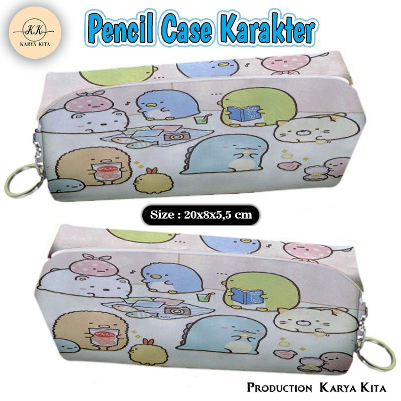 

{COD TERLARIS TEMPAT PENSIL} KOTAK PENSIL GAMBAR KARAKTER SUMIKKOGURASHI TAK04