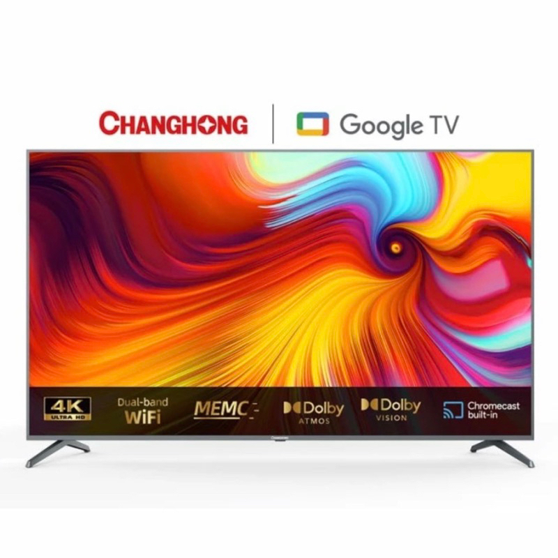 LED Changhong Android Tv 50 Inch U50H7 PRO Google Tv Terbaru 2023 (MEDAN)