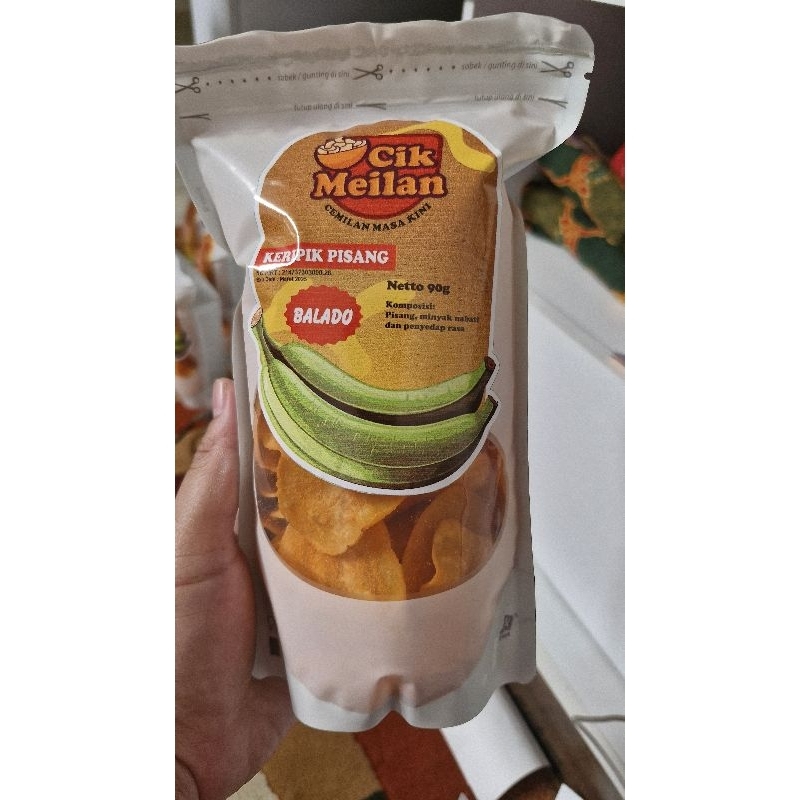 

kripik pisang balado