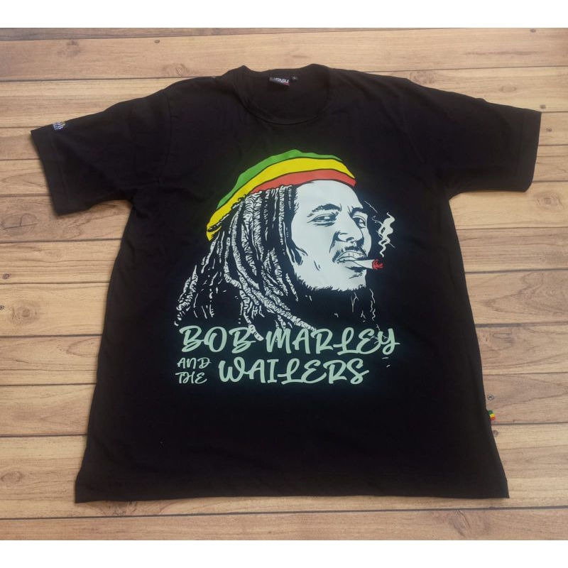 tshirt bob marley kaos Bob marley baju bob marley tees bob marley rasta reggae