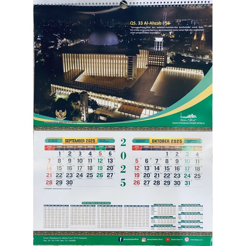 

Kalender Terbaru Masjid Istiqlal