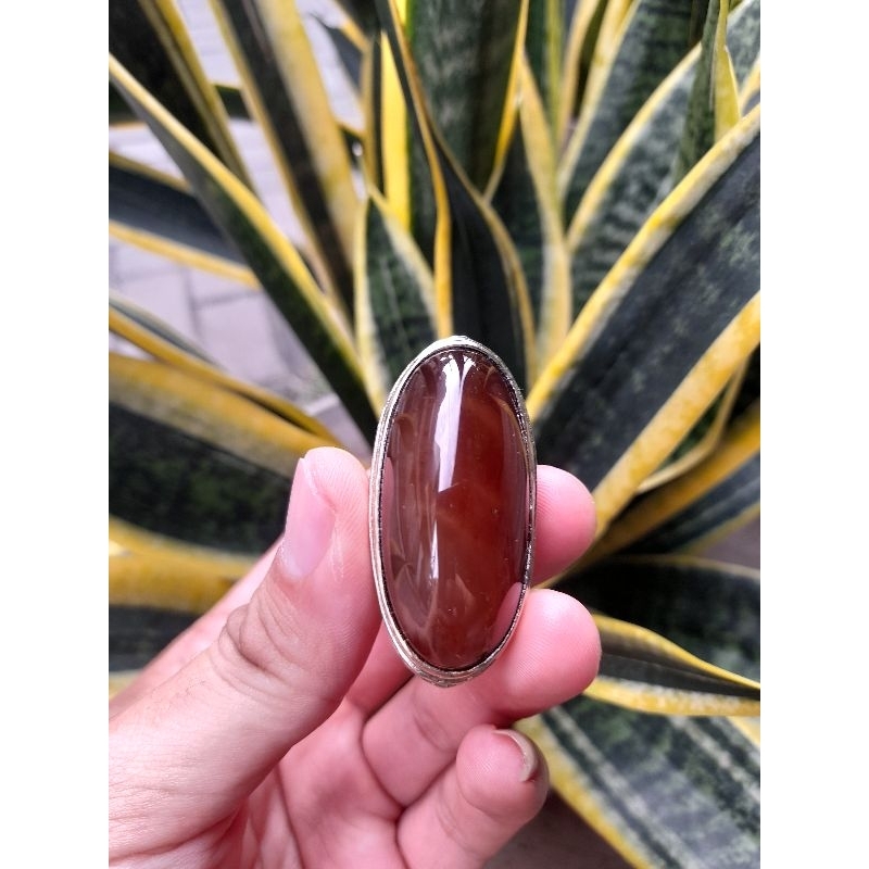 Cincin Batu Pandan Natural Jamblang