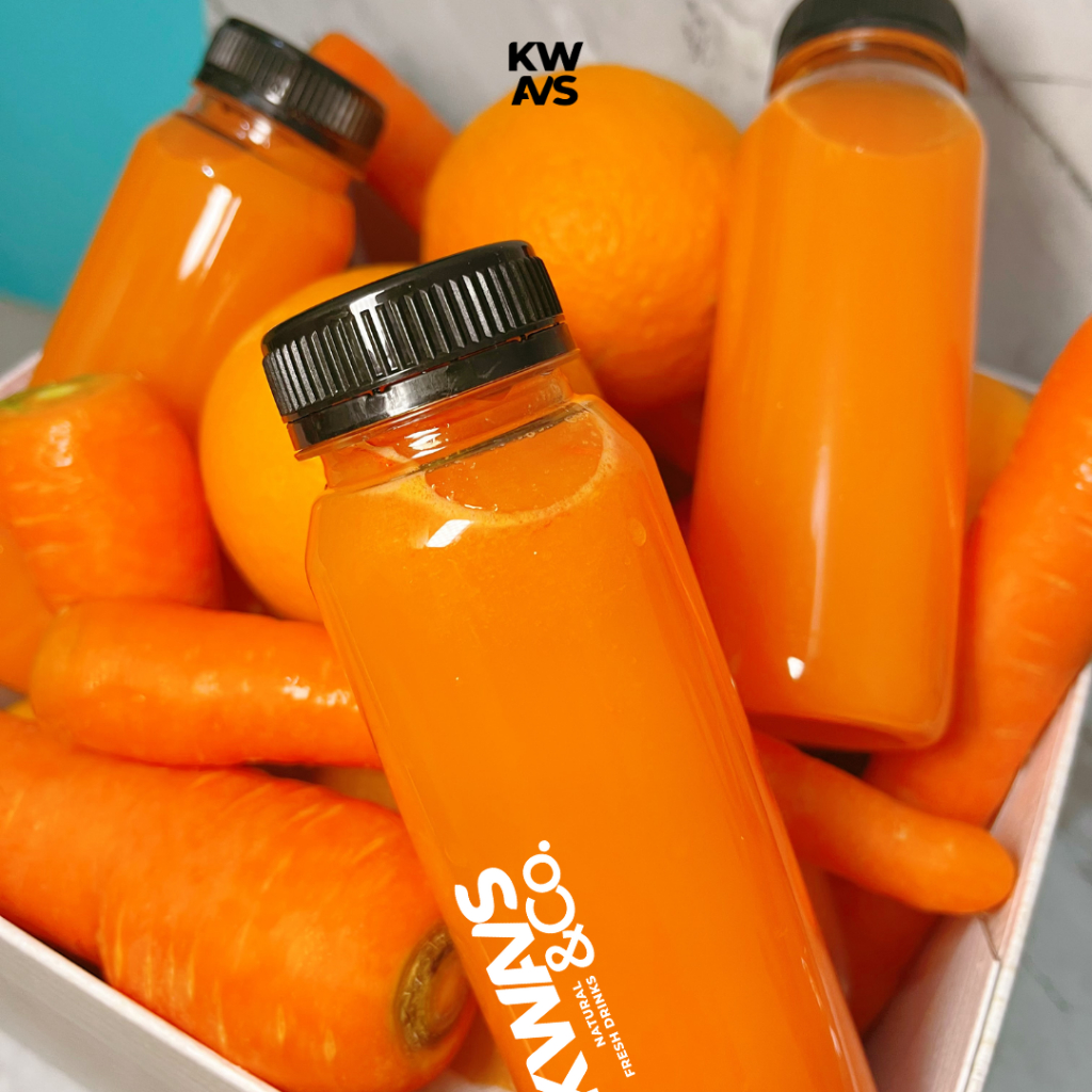 KWANS & CO. - Amber Glow - Jus Detox Alami 100% natural  BEST SELLER Jus Diet Jus Jeruk