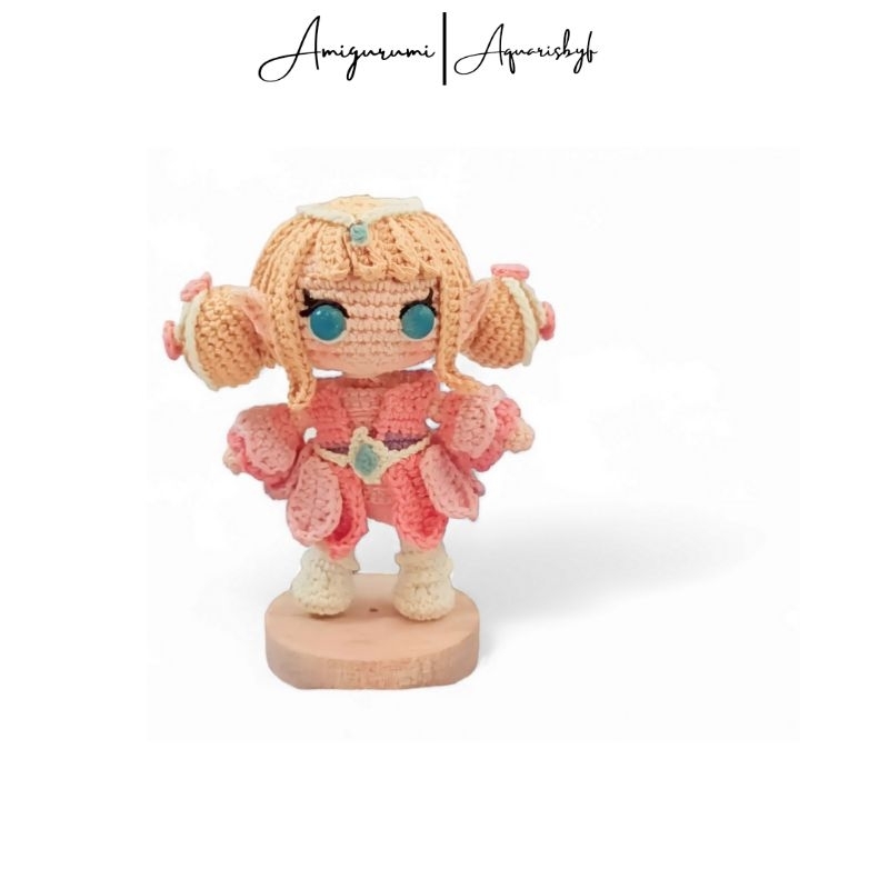 Angela Mobile Legend Action Figure Boneka Rajut