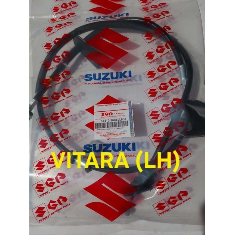 KABEL HAND BRAKE TALI REM TANGAN BELAKANG SUZUKI VITARA ESCUDO SIDE KICK (1600CC) KIRI LH 54420-56B6