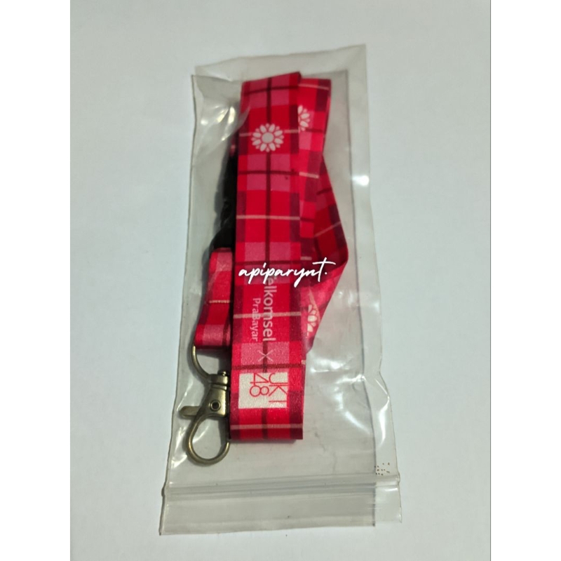 

Merchandise Official JKT48 - Lanyard Telkomsel