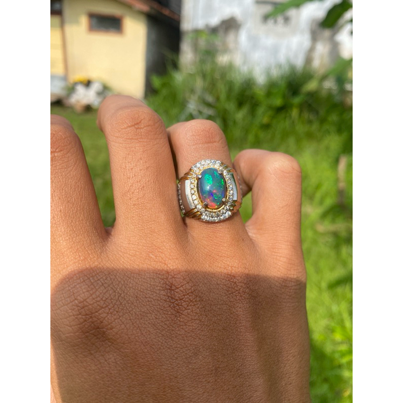 Black opal afrika (kalimaya)