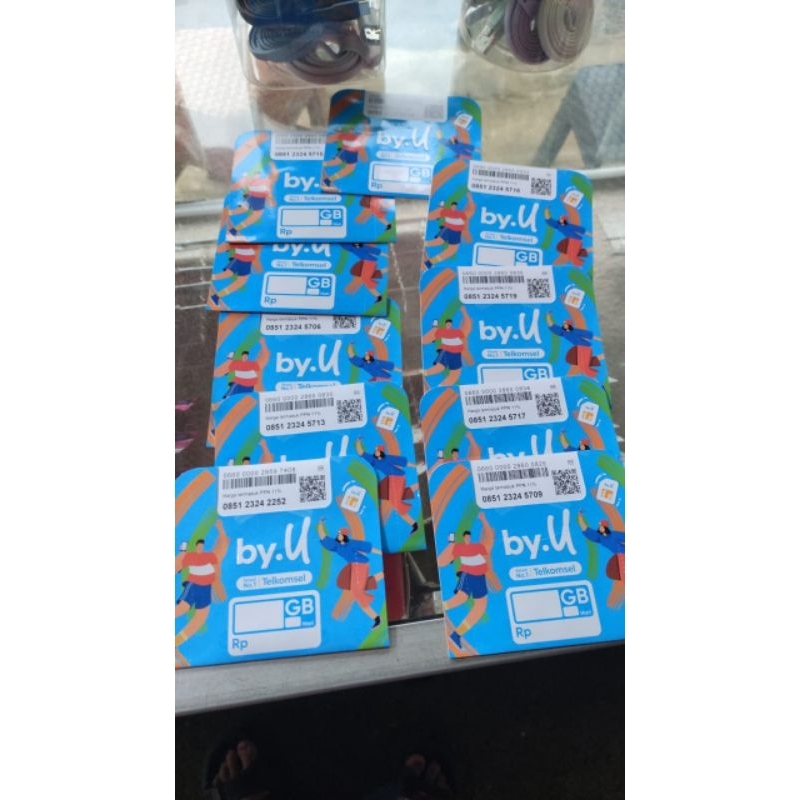 kartu byu 3 gb segel belum registrasi