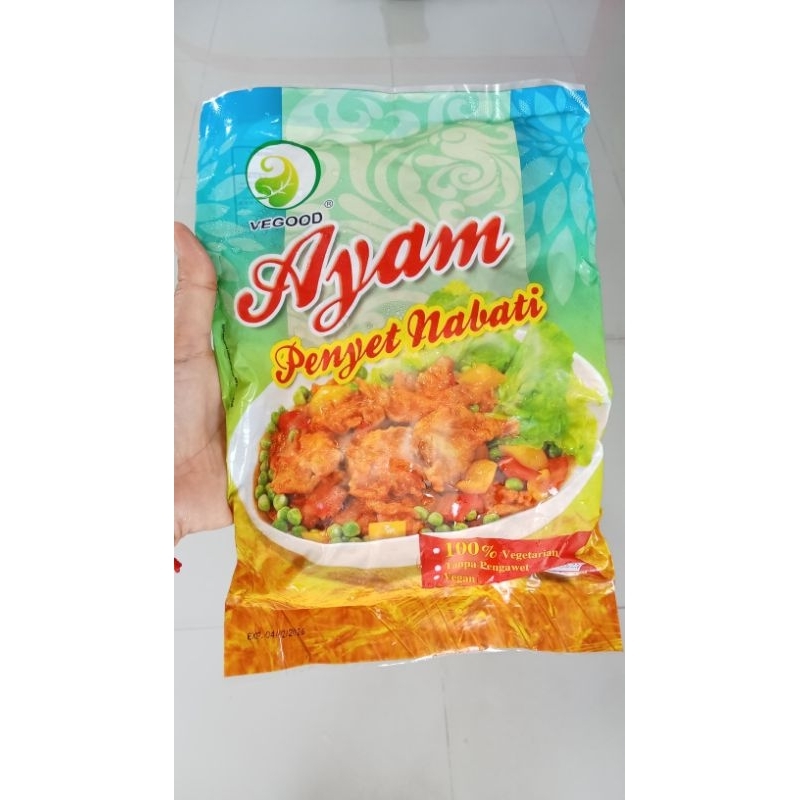 

Ayam Penyet Nabati 450 Gram Vegan/Vegetarian
