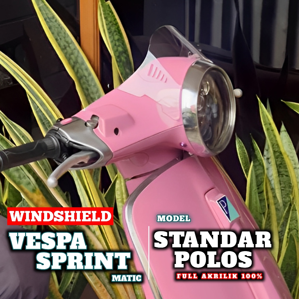 Windshield Vespa Sprint Visor Vespa Sprint Matic Primavera Lx GTS Vespa -  Accessories vespa matic