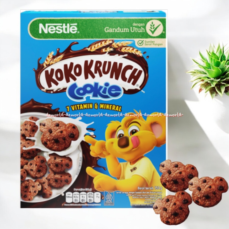 

Nestle 150gr Koko Krunch Cookie 7 Vitamin & Mineral Cereal Coklat Sereal Coklat Cookies Dengan Gandum Utuh Dan Biskuit Coklat