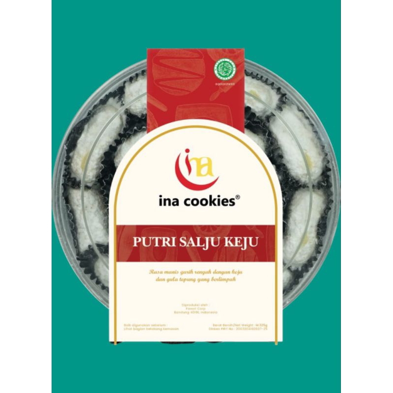 

Ina Cookies Putri Salju Keju reguler