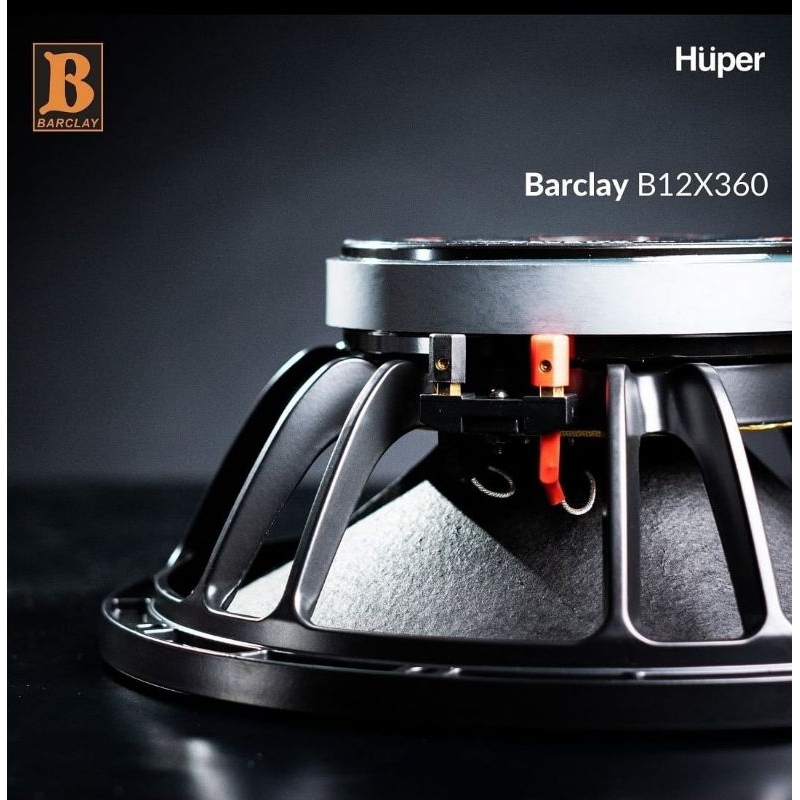 Speaker 12 inch Barclay B12X360 ori by huper