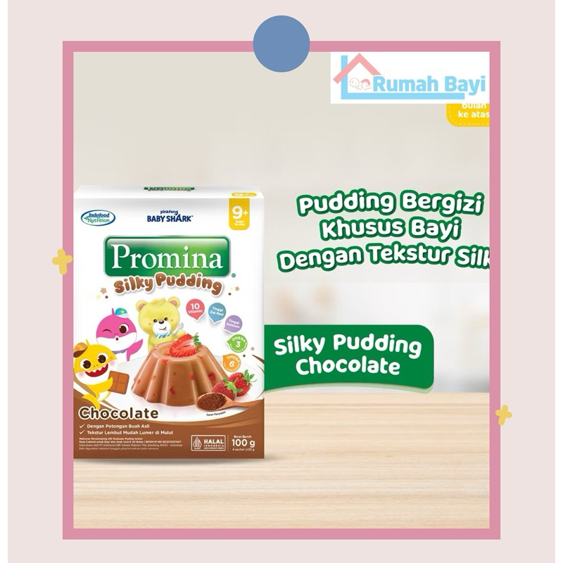 

Promina Silky Puding Coklat 100g