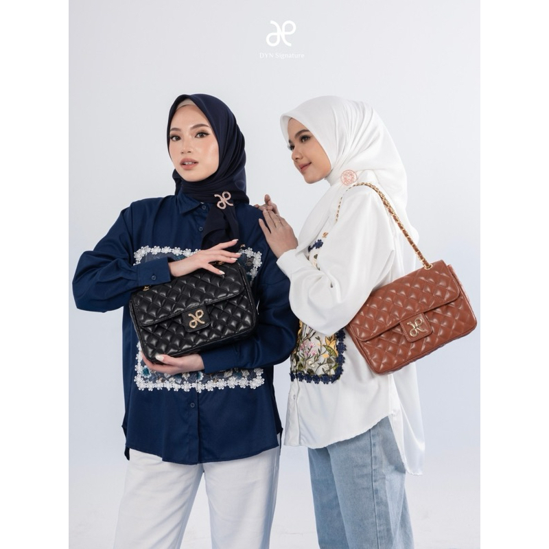 DYN Diana classic shoulder bag/ tas wanita model terbaru/shoulder bag kekinian