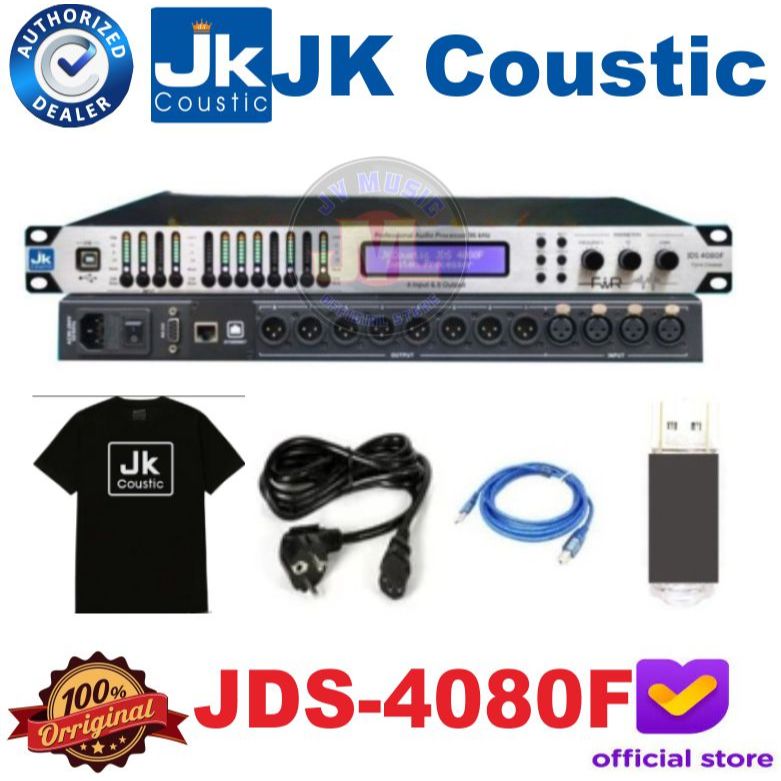 JK Coustic JDS4080F Speaker DLMS FIR Speaker Management Original Jk Coustic JDS-4080F USB