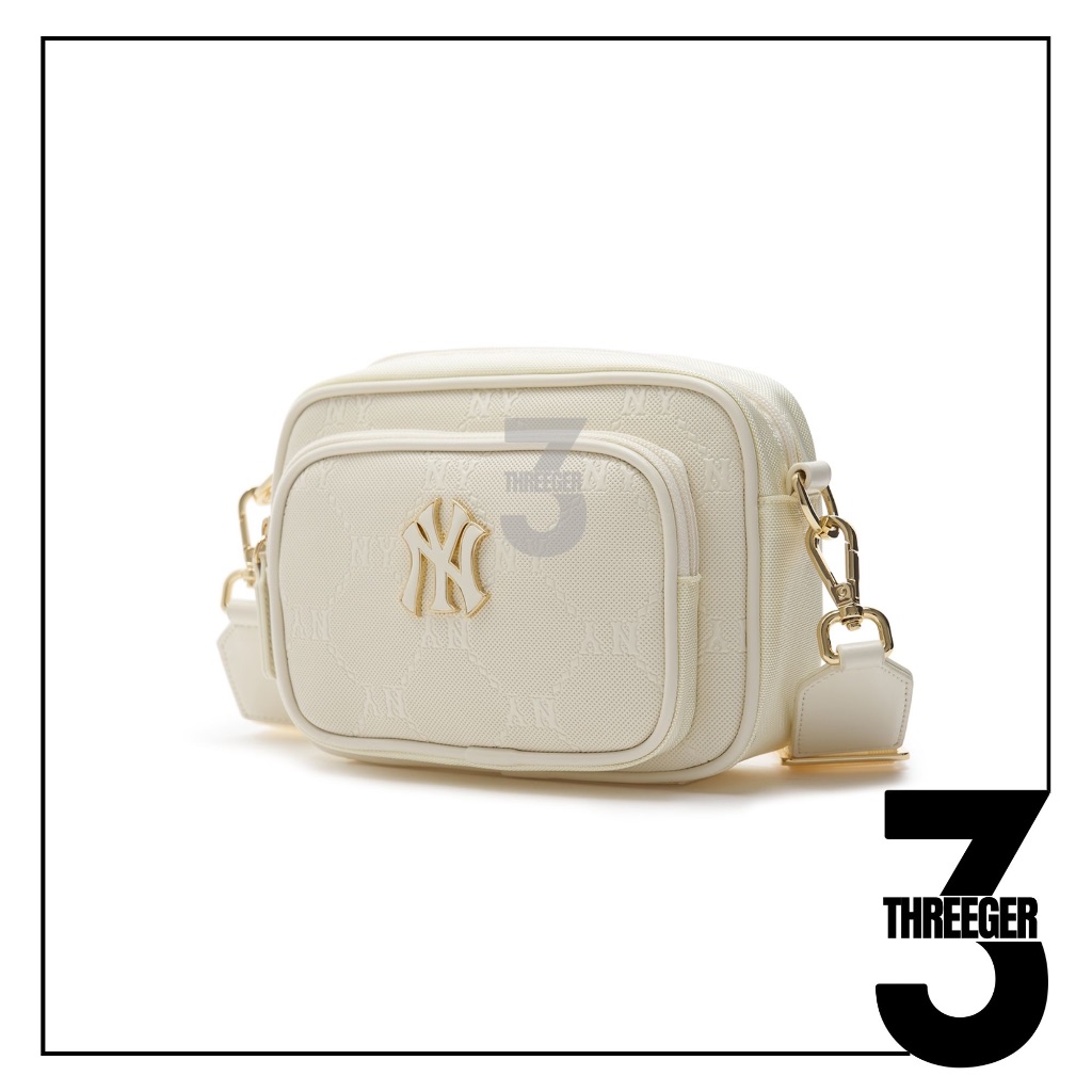 MLB NY Yankees Camera Bag Cream Original