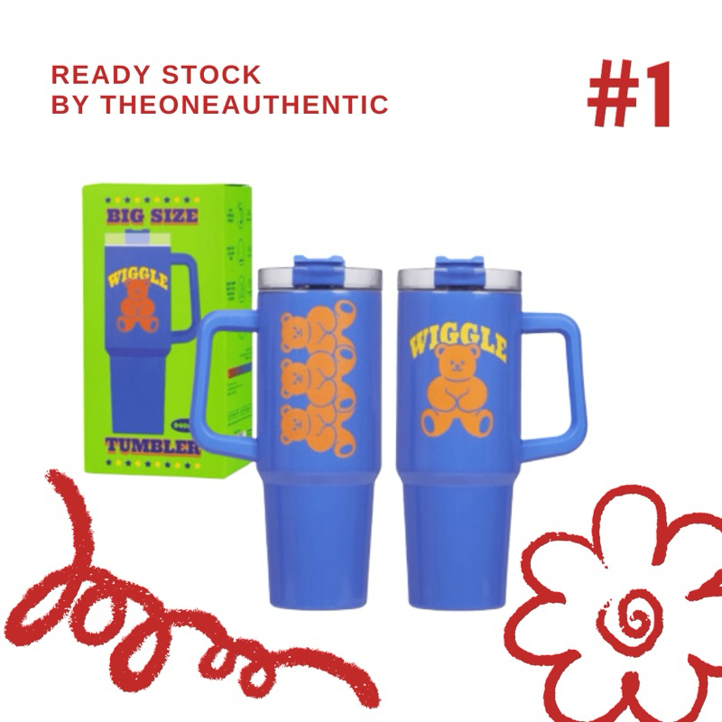Wiggle Wiggle Bear Big Size Tumbler