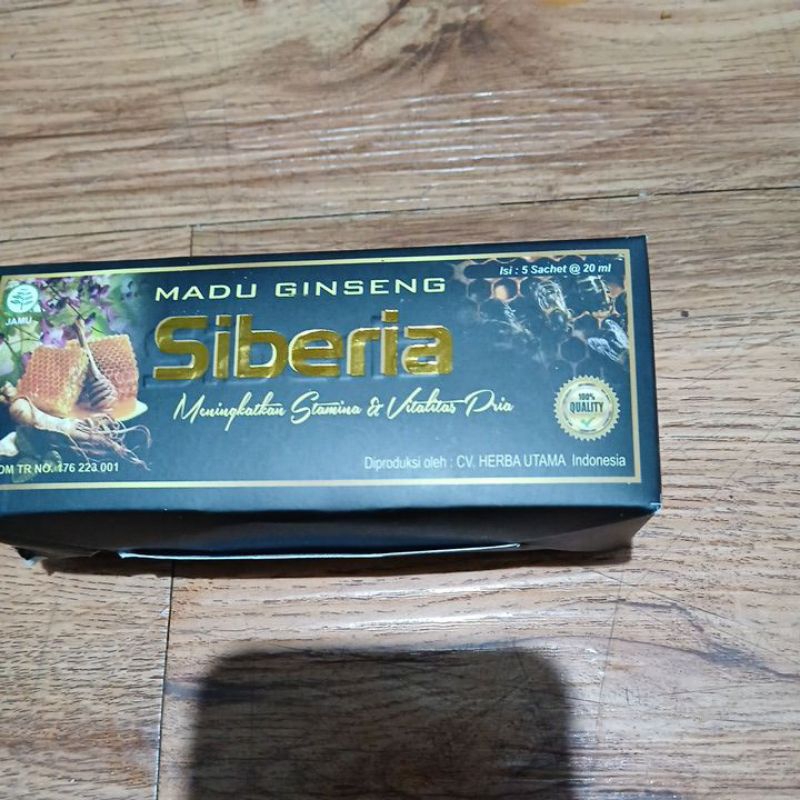

madu siberia ori#isi 5 sachet