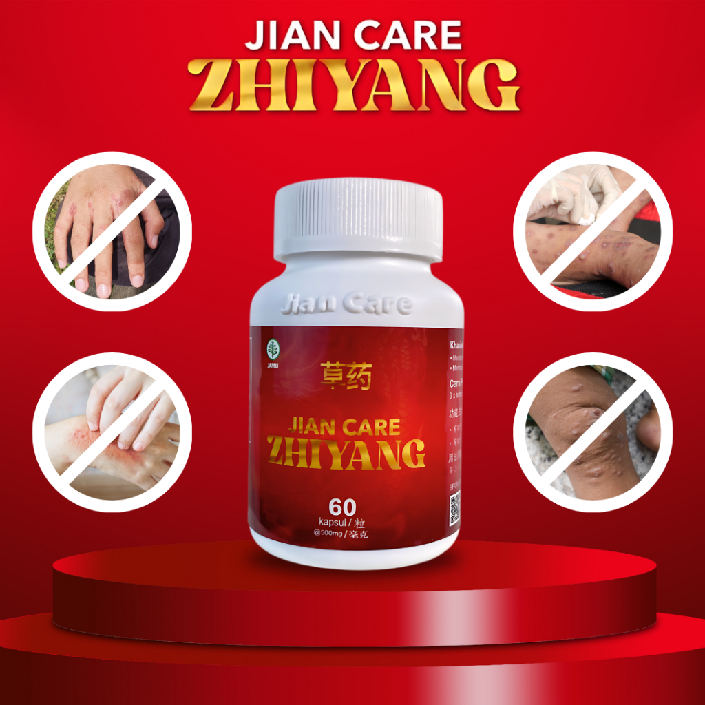 JIANCARE ZHIYANG | MENGATASI PADA KESEHATAN KULIT GATAL - GATAL 100% Original