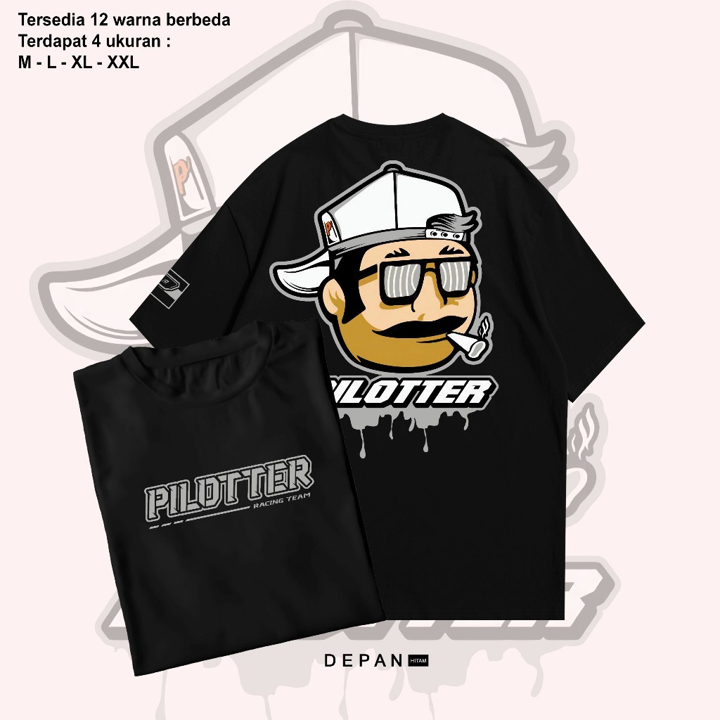 KAOS ANAK PLTR ABU PILLOTER ABU KAOS RACING KAOS DISTRO