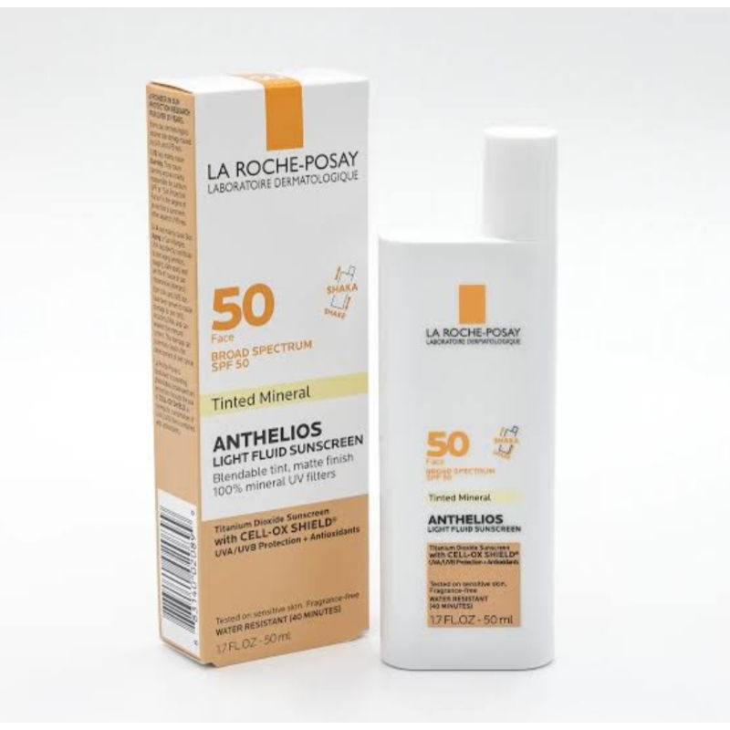La Roche-Posay Antelios Light Fluid Sunscreen Broad Spectrum Tinted Mineral 50 ml