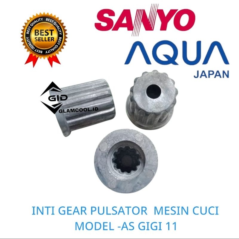 INTI PULSATOR - GEAR PULSATOR MESIN CUCI SANYO AQUA AS GIGI 11