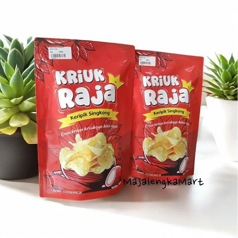 

Keripik Singkong Kriuk Raja Kripik Enak renyah gurih MajalengkaMart