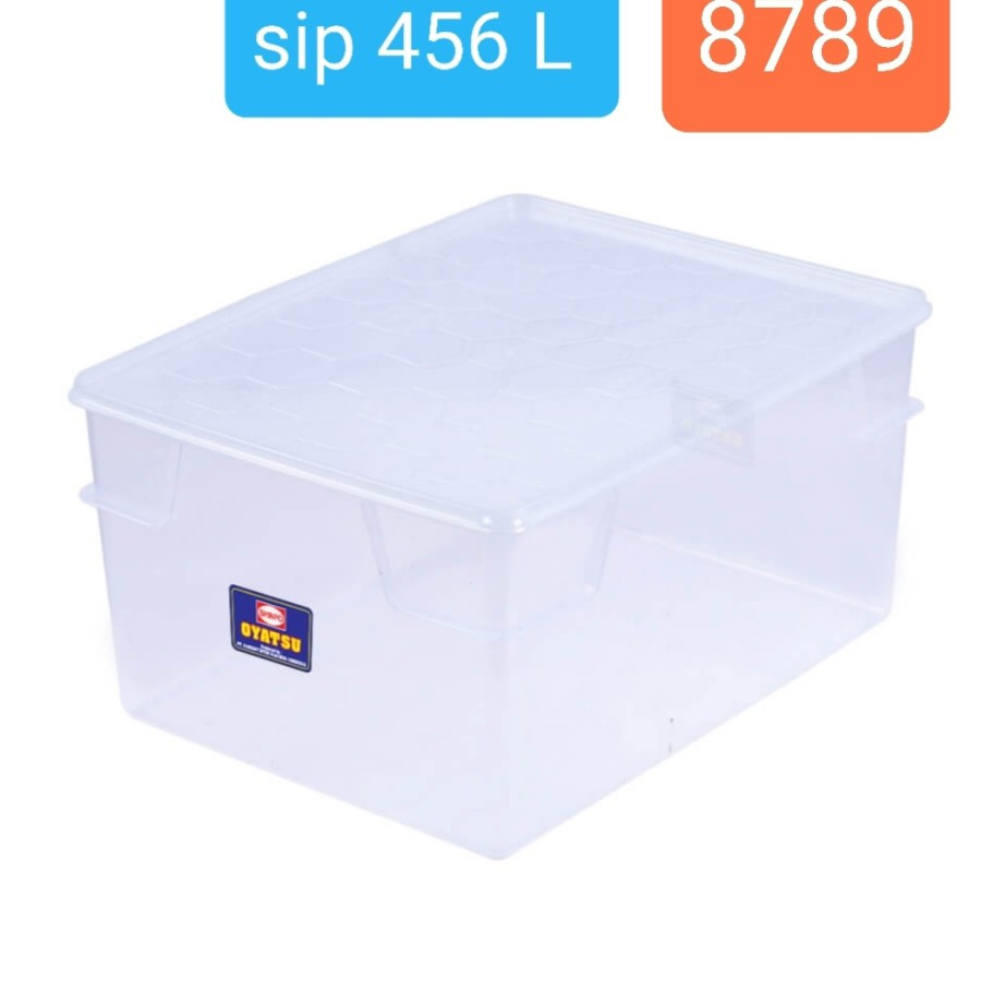 Sealware Segi Shinpo 456 L Tinggi Kotak Donat Box Container Tempat Roti Kue Oyatsu Donatsu Plastik J