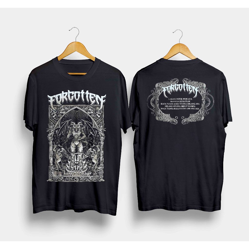 Kaos Band FORGOTTEN - LARAS PERLAYA / Tshirt Musik Rock Metal