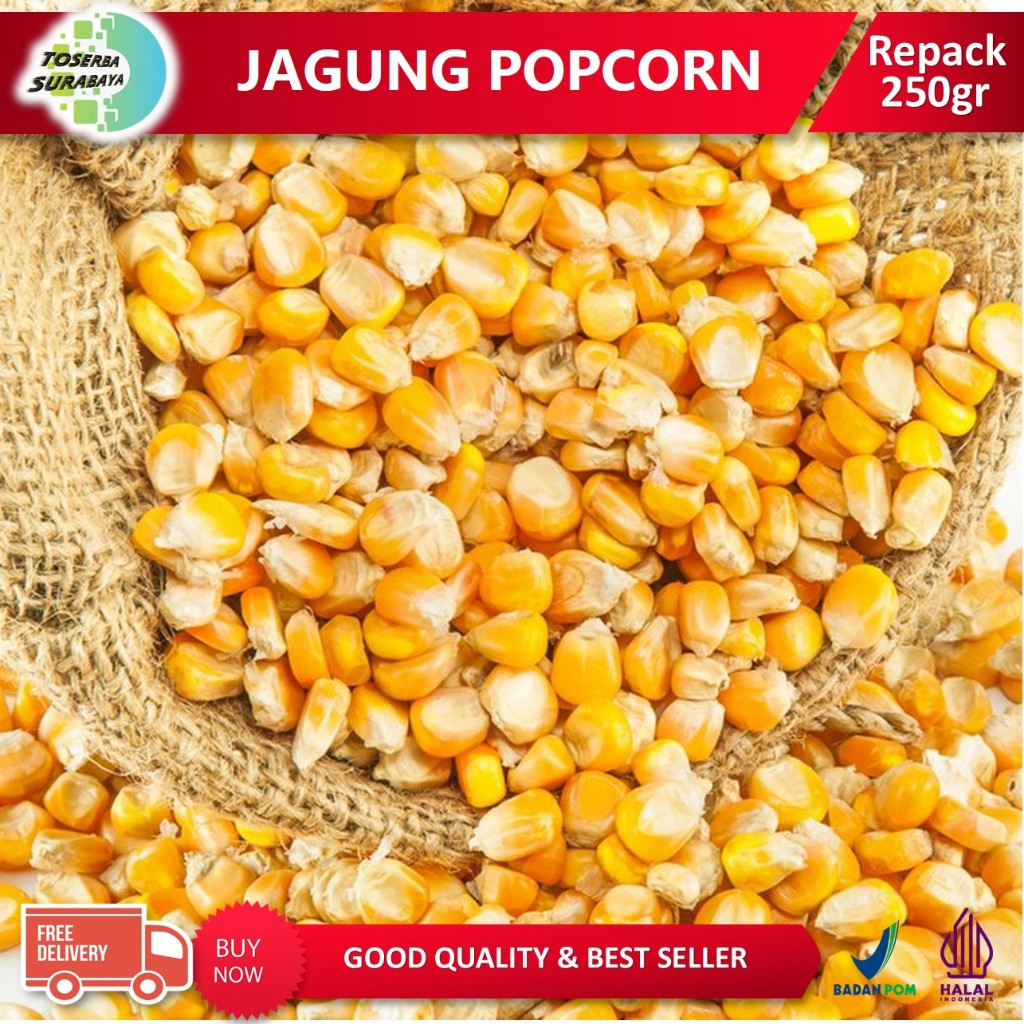 

Jagung POP CORN 250gr Rasa Original - Big Pop PopCorn GOOD QUALITY
