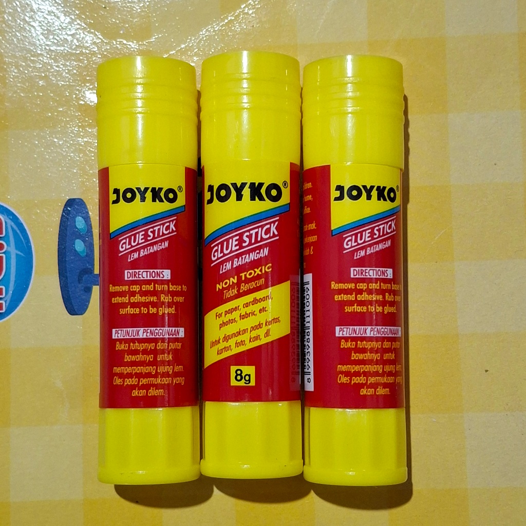 

LEM KERTAS JOYKO 8Gr JOYKO GLUE STICK LEM BATANG NON TOXIC