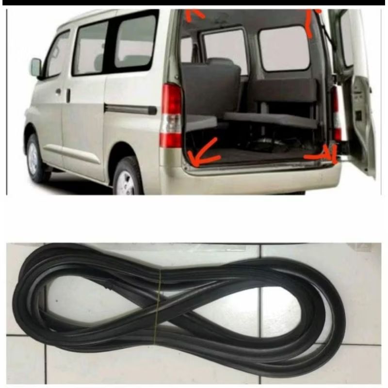 KARET BAGASI PINTU BELAKANG GRANDMAX/LUXIO