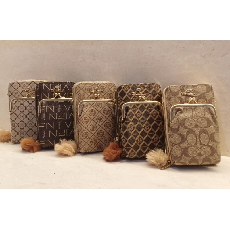 Tas dompet Hp wanita/ Tas Hp Selempang impor/ Tas hp korea
