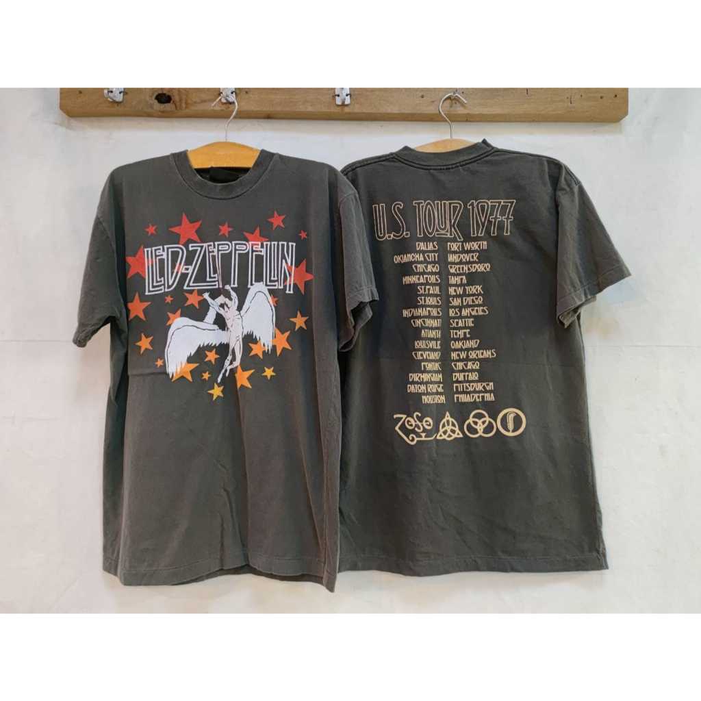 KAOS ALL OVER PRINT AOP FULL PRINT OVP BOOTLEG BAND FADED BELEL GIANT TULTEX BROCKUM CARTOON NETWORK