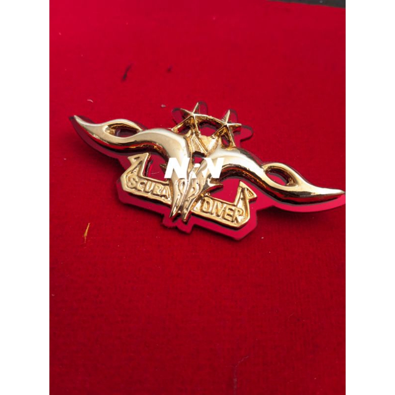 BREVET WING SCUBA DIVER BINTANG 2