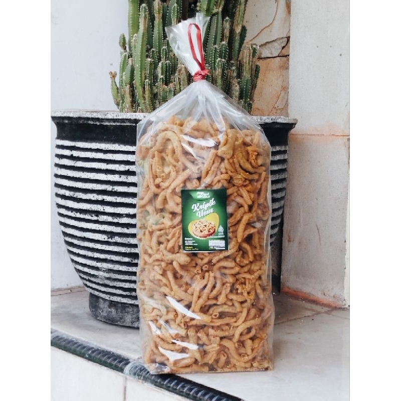 

keripik usus ayam kemasan 2 kg free kardus&bublewrap