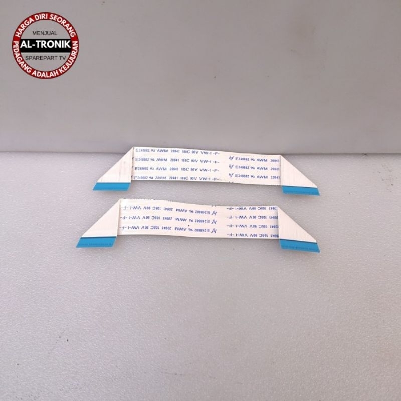 KABEL LVDS FLEXIBEL SAMBUNG TCON TV LED SHARP AQUOS 40 INCH MODEL LC-40LE380X LC40LE380X FLEKSIBEL F