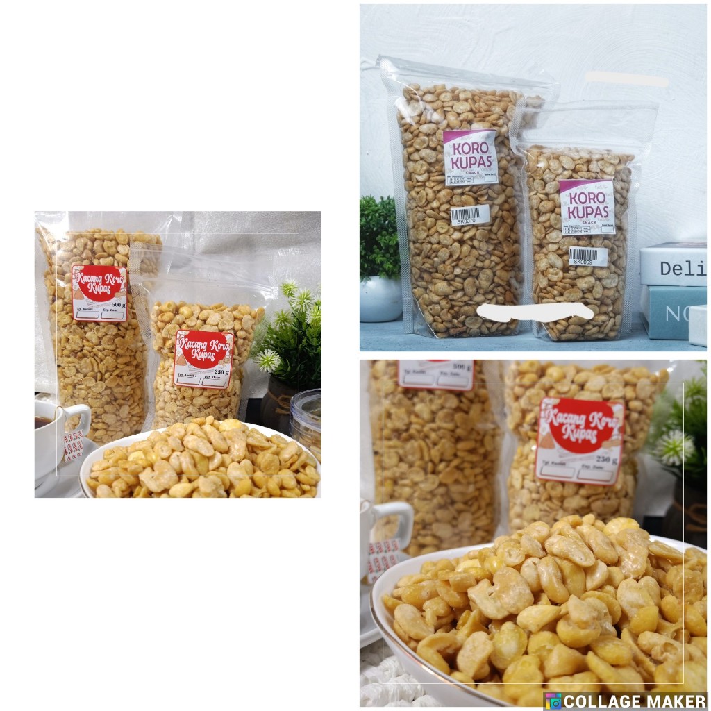 

kacang koro kupas 1kg