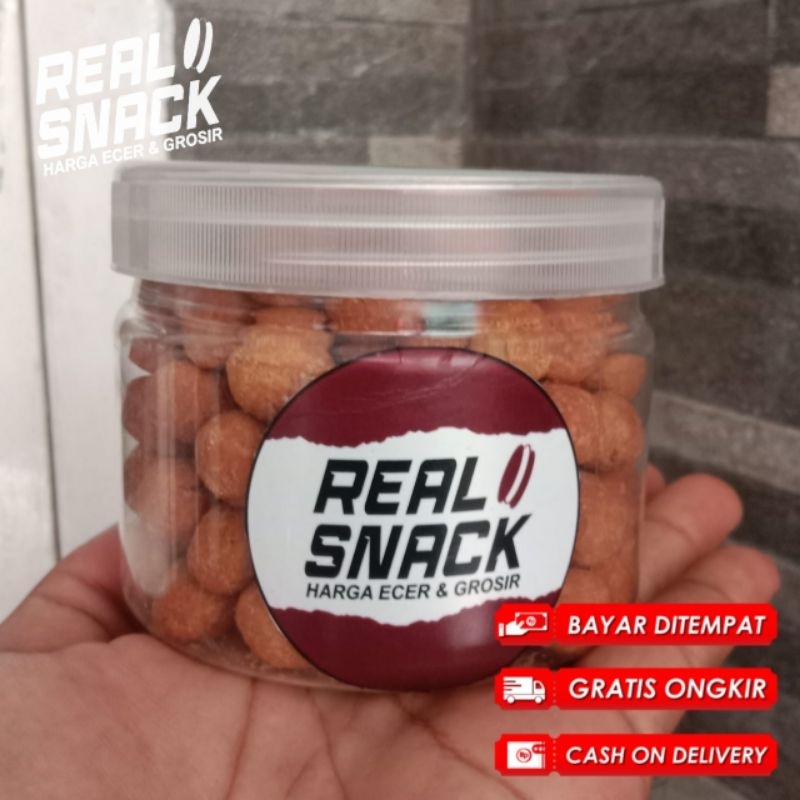 

Kacang Telor Manis Gurih Renyah 1 Toples Cemilan Praktis Fresh