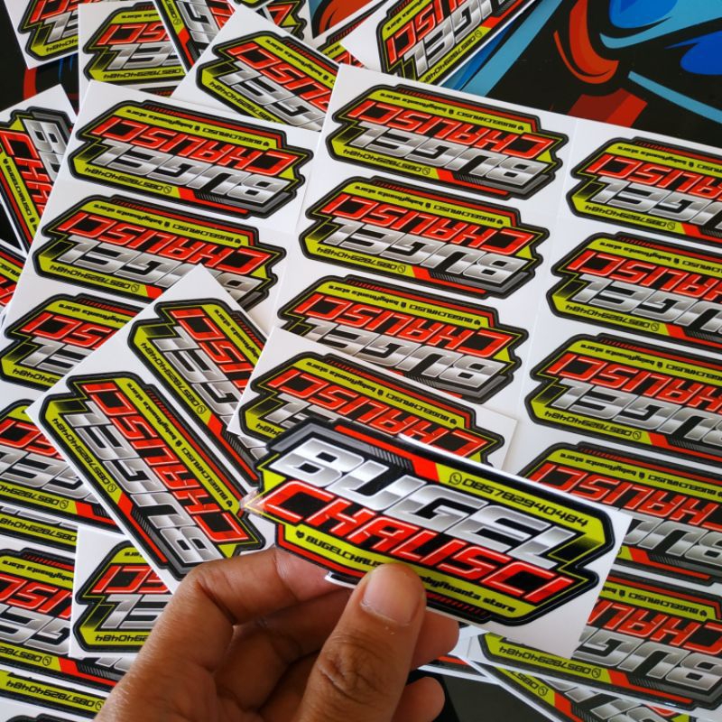 stiker print cut sticker print cutting