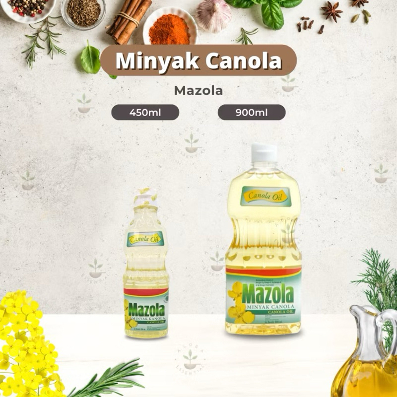 

MAZOLA Canola Oil ,Minyak rendah kolesterol , Minyak cocok untuk keperluan MPASI Baby & Keperluan diet & kesehatan orang dewasa.