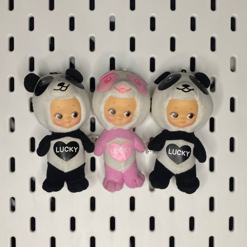 gantungan kunci ganci qp kewpie x panda pink panther keychain | ganci qp kewpie panda keychain | gan